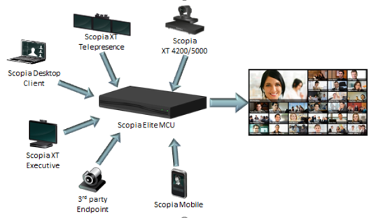 Endpoints in Avaya Scopia